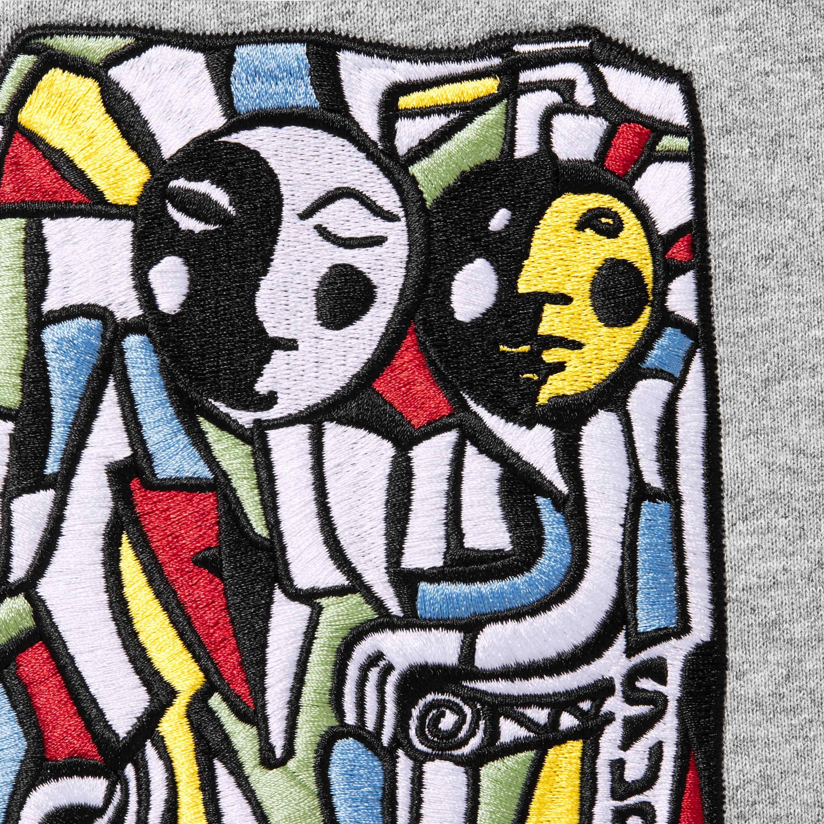Neil Blender Mosaic Hooded Sweatshirt view 2